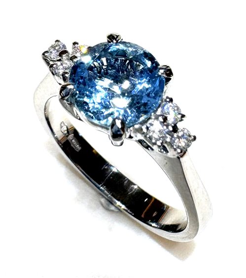 Ringe Ititoli Dame Acquamarina in Weißgold Acquamarina 1.34 Ct AD1631#BLA - AD1631#BLA